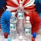 AmandaCreation All American Celebration Water Bottle Wrappers 20 Pieces